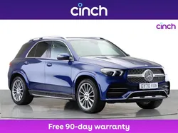 Blue Used 2020 Mercedes GLE300 AMG line SUV | £35,999 (Fair price)