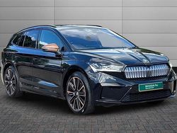 Black magic pearl effect Used 2022 Skoda Enyaq iV SportLine SUV | £25,500 (A bit pricey)