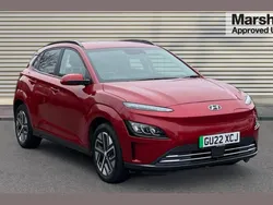 Red Used 2022 Hyundai Kona Premium SUV | £13,832 (Good price)