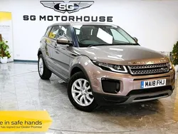 Brown Used 2018 Land Rover Range Rover evoque SE Estate | £11,395 (Fair price)