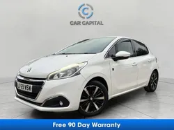 White Used 2019 Peugeot 208 S Hatchback | £5,488 (Fair price)