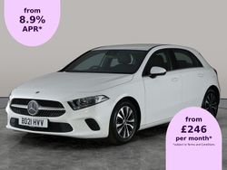 White Used 2021 Mercedes A180 SE Hatchback | £17,043 (Fair price)