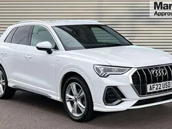 White Used 2022 Audi Q3 S-Line SUV | £27,578 (Fair price)