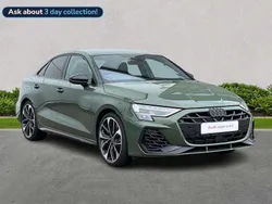 Green Used 2025 Audi S3 Black Edition Sedan | £45,505