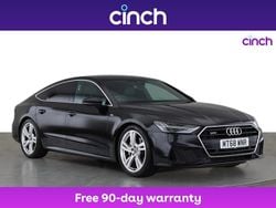 Black Used 2018 Audi A7 S-Line Hatchback | £25,349 (A bit pricey)