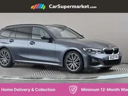 Grey Used 2021 BMW 320 M Sport Estate | £24,197 (Fair price)