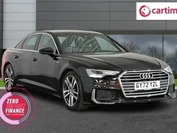 Black Used 2022 Audi A6 S-Line Sedan | £29,596 (Expensive)