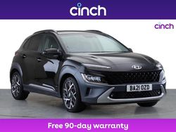 Black Used 2021 Hyundai Kona Ultimate SUV | £15,899 (Fair price)