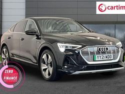 Black Used 2021 Audi e-tron S-Line SUV | £22,399 (Fair price)