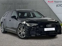 Black Used 2023 Audi A6 Black Edition Estate | £39,918 (Expensive)