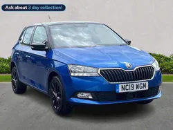 Blue Used 2019 Skoda Fabia Colour Edition Hatchback | £9,991 (Fair price)