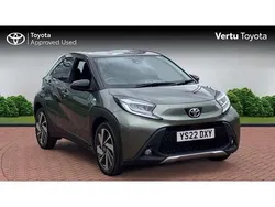 Green Used 2022 Toyota Aygo Hatchback | £15,024 (Fair price)