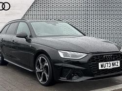 Black Used 2023 Audi A4 Black Edition Estate | £29,187 (Expensive)
