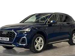 Blue Used 2021 Audi Q5 S-Line SUV | £26,170 (Good price)