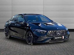 Black Used 2024 Mercedes A35 AMG Premium Plus Sedan | £38,990 (Fair price)