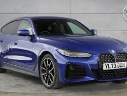 Blue Used 2024 BMW 420 Gran Coupé M Sport Coupe | £34,999 (Good price)