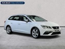 White Used 2018 Seat Leon FR Sport Estate | £10,749 (Good price)