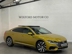 Yellow Used 2018 VW Arteon R-line Hatchback | £17,495 (Fair price)