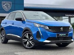 Blue Used 2022 Peugeot 3008 Premium SUV | £19,495 (Fair price)