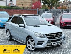 Silver Used 2015 Mercedes ML250 AMG line SUV | £18,990 (A bit pricey)