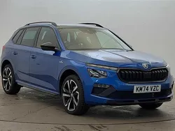 Race blue metallic Used 2024 Skoda Kamiq Monte Carlo SUV | £23,499 (A bit pricey)