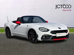 White Used 2018 Abarth 124 Spider Cabriolet | £13,871 (Fair price)