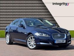 Blue Used 2014 Jaguar XF Premium Luxury Sedan | £9,900 (Expensive)