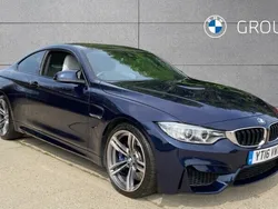 Blue Used 2016 BMW M4 Shadowline Coupe | £29,495 (Fair price)