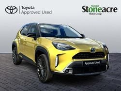 Yellow Used 2022 Toyota Yaris Hybrid SUV | £22,000 (A bit pricey)