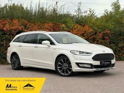 White Used 2017 Ford Mondeo Vignale Estate | £12,495 (Expensive)
