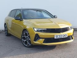 Yellow Used 2022 Vauxhall Astra GS Line Hatchback | £16,498 (Fair price)