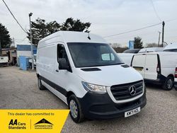 White Used 2021 Mercedes Sprinter Premium Van | £19,995 (Fair price)