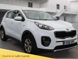 White Used 2018 Kia Sportage SUV | £9,350 (Good price)