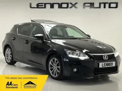 Black Used 2013 Lexus CT200h Luxury Line Hatchback | £5,990 (Fair price)