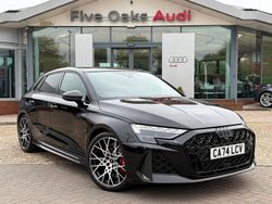 Black Used 2025 Audi RS3 Advanced Sedan | £58,790 (Good price)