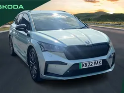 Silver Used 2022 Skoda Enyaq iV SportLine SUV | £27,495 (Fair price)