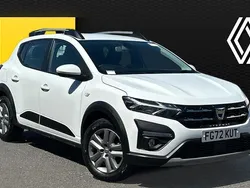 White Used 2022 Dacia Sandero Comfort Hatchback | £11,362 (Fair price)