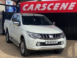 White Used 2018 Mitsubishi L200 Warrior Pickup | £12,299 (Super price)