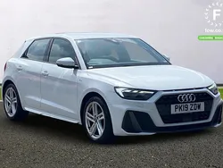 White Used 2019 Audi A1 S-Line Hatchback | £15,999 (Fair price)