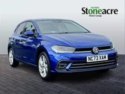 Blue Used 2023 VW Polo Style Hatchback | £17,000 (Fair price)
