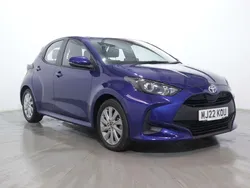 Blue Used 2022 Toyota Yaris Hybrid Hatchback | £14,900 (Good price)