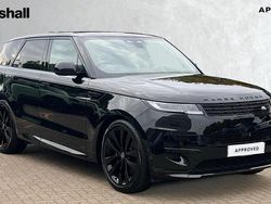 Metallic santorini black Used 2024 Land Rover Range Rover Sport Autobiography SUV | £81,914 (Fair price)