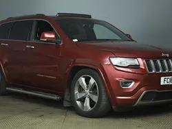 Red Used 2016 Jeep Grand Cherokee Overland SUV | £14,995 (Fair price)