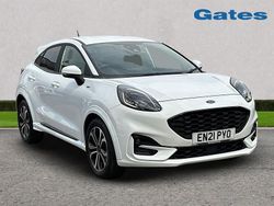 White Used 2021 Ford Puma Gen-E ST-Line Hatchback | £14,499 (Fair price)