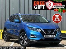 Blue Used 2018 Nissan Qashqai N-Connecta SUV | £13,422 (Good price)