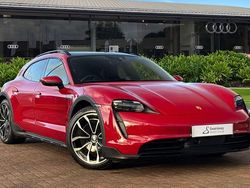Red Used 2023 Porsche Taycan Cross Turismo Estate | £52,980 (Super price)