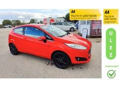 Red Used 2014 Ford Fiesta Zetec Hatchback | £2,799 (Good price)