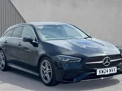 Black Used 2024 Mercedes CLA180 Executive Sedan | £26,104 (Good price)