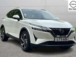 White Used 2021 Nissan Qashqai Tekna+ SUV | £21,028 (Expensive)