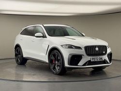 White Used 2022 Jaguar F-Pace SVR SUV | £50,650